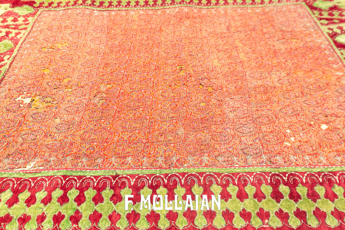 Antique Persian Textile Old Style Cradle n°:829375